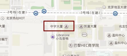 中宇大厦地图